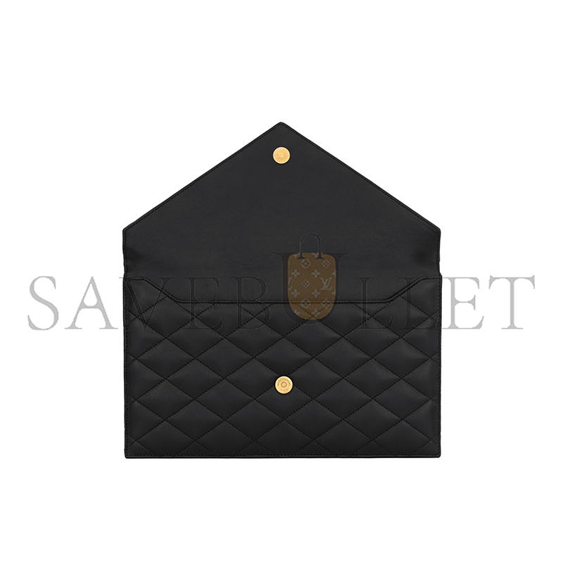 YSL PARIS POUCH IN LAMBSKIN 8695331EL071000 (27*16*1cm) YSL PARIS POUCH IN LAMBSKIN 8695331EL071000 (27*16*1cm)
